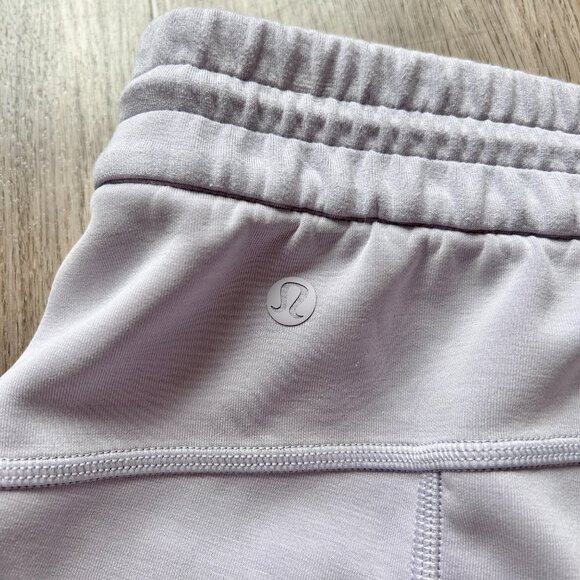 Lululemon Softstreme High Rise Shorts 4" in Lilac Ether Size 10 LIKE NEW - Picture 8 of 8